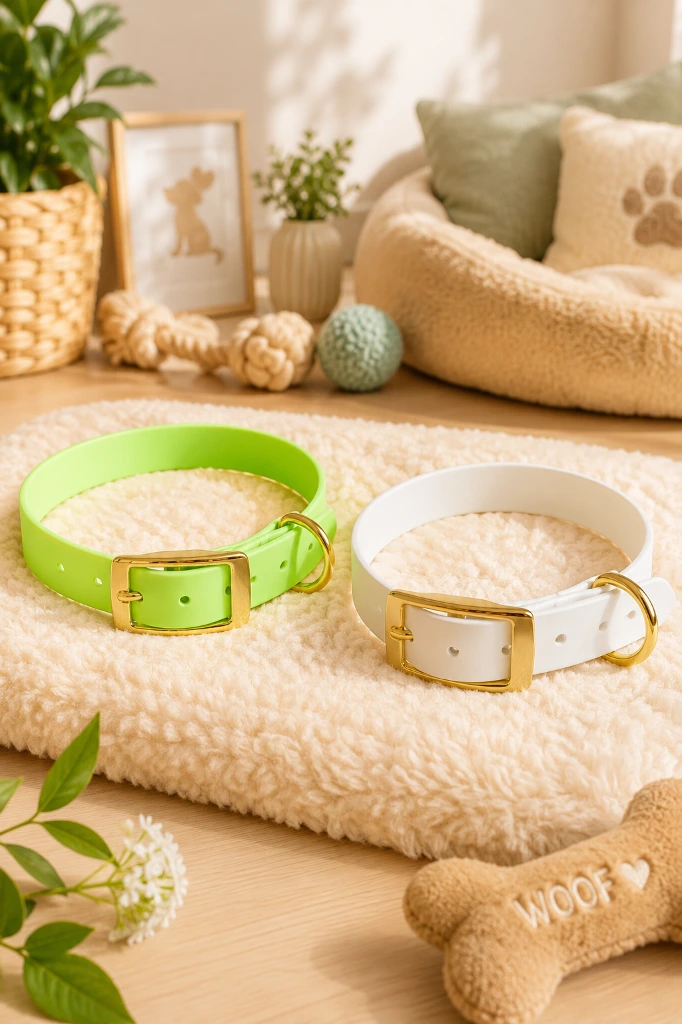 Collier Everyday Simple vert pomme et blanc, bouclerie Or