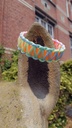 Collier Harmony Weave Peach Pastel Rainbow